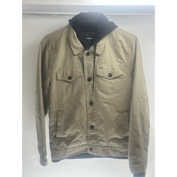 Men's‎ Hurley Truck Stop Jacket Size S Green - Picture 1 of 8